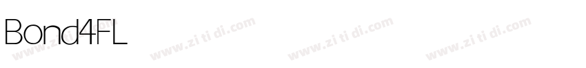Bond4F Light字体转换 Bond4F Light字体转换